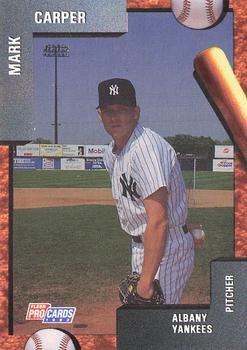 1992 Fleer ProCards #2218a Mark Carper Front