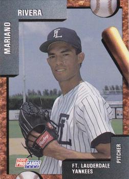 1992 Fleer ProCards #2611 Mariano Rivera Front
