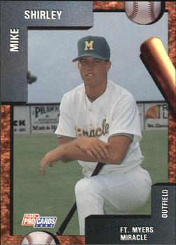 1992 Fleer ProCards #2758 Mike Shirley Front