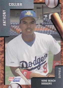 1992 Fleer ProCards #2888 Anthony Collier Front