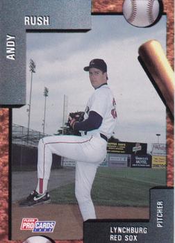 1992 Fleer ProCards #2906 Andy Rush Front