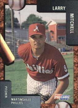 1992 Fleer ProCards #3053 Larry Mitchell Front