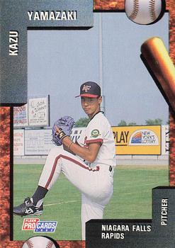 1992 Fleer ProCards #3325 Kazu Yamazaki Front