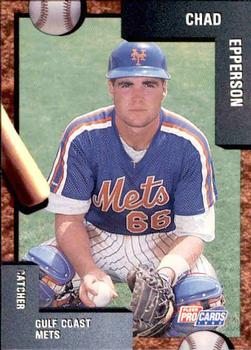 1992 Fleer ProCards #3483 Chad Epperson Front