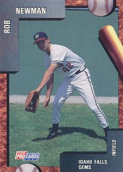 1992 Fleer ProCards #3519 Rob Newman Front