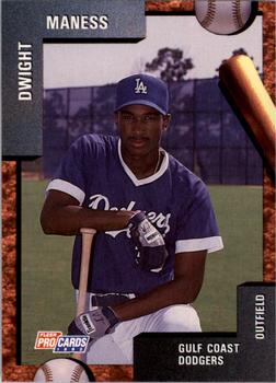 1992 Fleer ProCards #3581 Dwight Maness Front