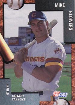 1992 Fleer ProCards #3739 Mike Blowers Front