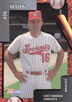 1992 Fleer ProCards #3833 Ron Oester Front