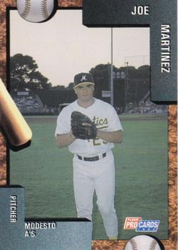 1992 Fleer ProCards #3896 Joe Martinez Front