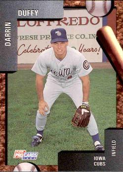 1992 Fleer ProCards #4058 Darrin Duffy Front