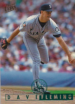 1995 Ultra #100 Dave Fleming Front