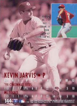 1995 Ultra #144 Kevin Jarvis Back