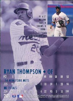 1995 Ultra #201 Ryan Thompson Back
