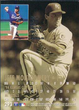 1995 Ultra #293 Jeff Montgomery Back