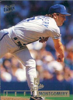 1995 Ultra #293 Jeff Montgomery Front