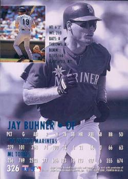 1995 Ultra #326 Jay Buhner Back
