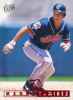 1995 Ultra #41 Manny Ramirez Front