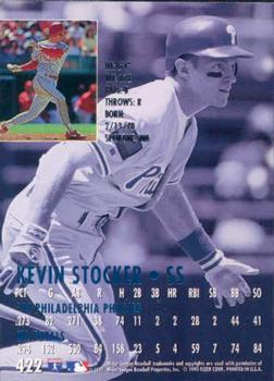 1995 Ultra #422 Kevin Stocker Back