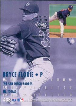 1995 Ultra #438 Bryce Florie Back