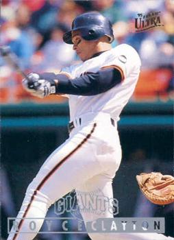 1995 Ultra #443 Royce Clayton Front