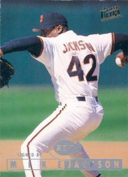 1995 Ultra #444 Mike Jackson Front