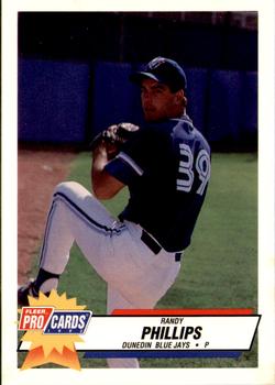 1993 Fleer ProCards Florida State League All-Stars #FSL-9 Randy Phillips Front