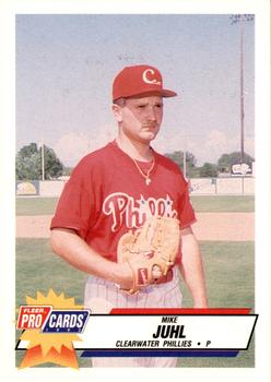 1993 Fleer ProCards Florida State League All-Stars #FSL-27 Mike Juhl Front