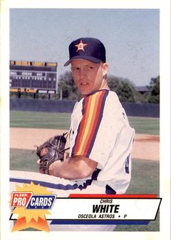 1993 Fleer ProCards Florida State League All-Stars #FSL-37 Chris White Front