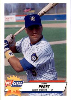 1993 Fleer ProCards Midwest League All-Stars #MDW-3 Danny Perez Front