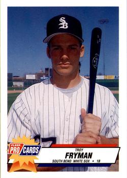 1993 Fleer ProCards Midwest League All-Stars #MDW-22 Troy Fryman Front