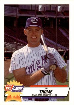 1993 Fleer ProCards Triple A All-Stars #AAA-38 Jim Thome Front