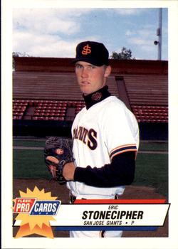1993 Fleer ProCards #7 Eric Stonecipher Front