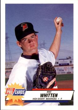 1993 Fleer ProCards #43 Mike Whitten Front