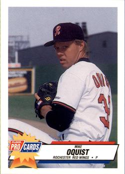 1993 Fleer ProCards #236 Mike Oquist Front