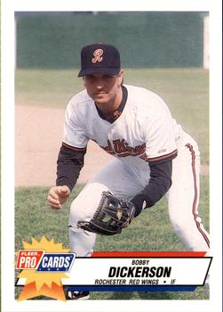 1993 Fleer ProCards #248 Bobby Dickerson Front
