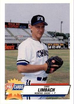 1993 Fleer ProCards #371 Chris Limbach Front