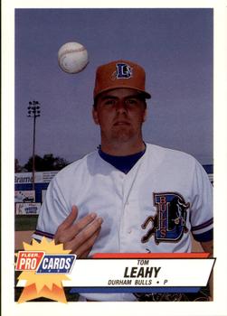 1993 Fleer ProCards #482 Tom Leahy Front