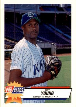 1993 Fleer ProCards #544 Cliff Young Front