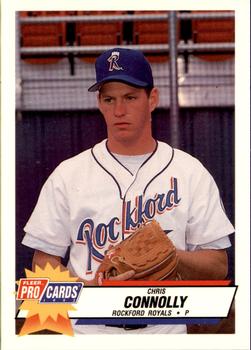 1993 Fleer ProCards #708 Chris Connolly Front