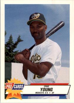 1993 Fleer ProCards #814 Ernie Young Front