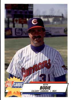 1993 Fleer ProCards #1181 Keith Bodie Front