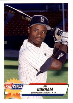 1993 Fleer ProCards #1198 Ray Durham Front