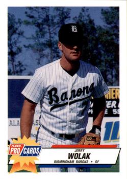 1993 Fleer ProCards #1206 Jerry Wolak Front