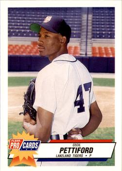 1993 Fleer ProCards #1307 Cecil Pettiford Front