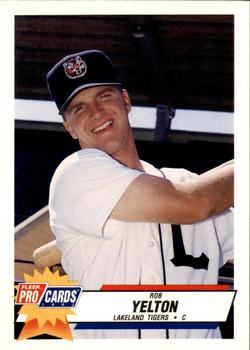1993 Fleer ProCards #1315 Rob Yelton Front