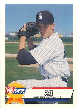 1993 Fleer ProCards #1421 Micheal Call Front