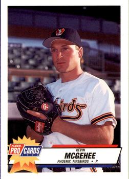 1993 Fleer ProCards #1513 Kevin McGehee Front
