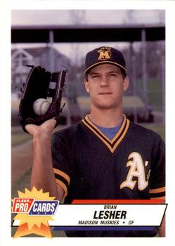 1993 Fleer ProCards #1837 Brian Lesher Front