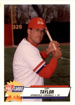 1993 Fleer ProCards #1867 Gary Taylor Front