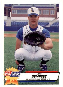 1993 Fleer ProCards #1999 John Dempsey Front